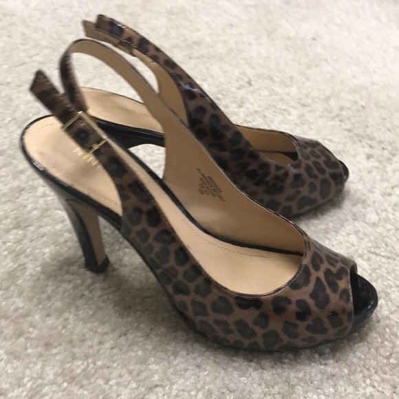 Nine West cheetah patent heels - Picture 4 of 6